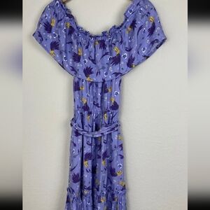 Minnie Mouse Dress Lavender Provence Epcot France Disney Women's Size M